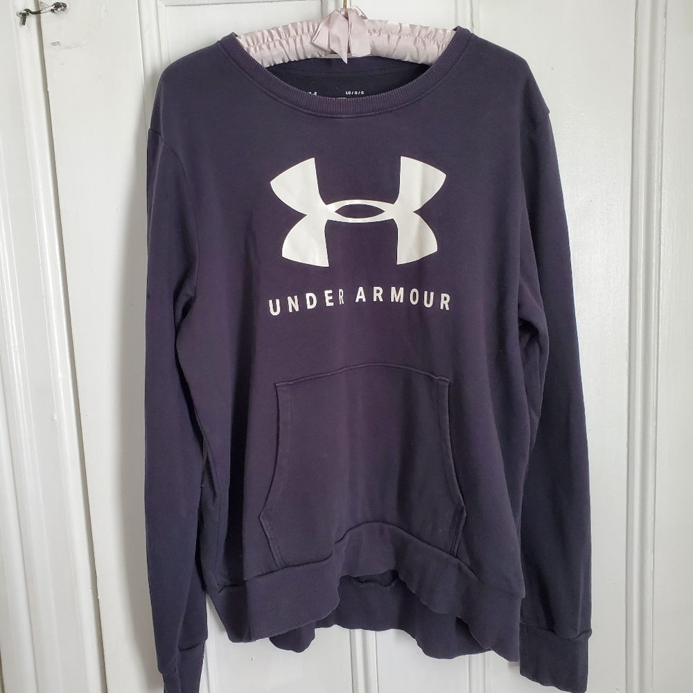 Under Armour Black Crewneck Sweater - Picture 1 of 5